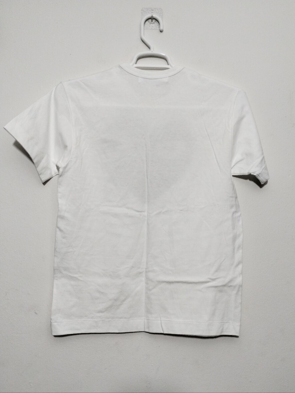 Comme des Garçons Play Heart Graphic T-shirt Short Sleeve Crew Cotton Preppy - Picture 4 of 4